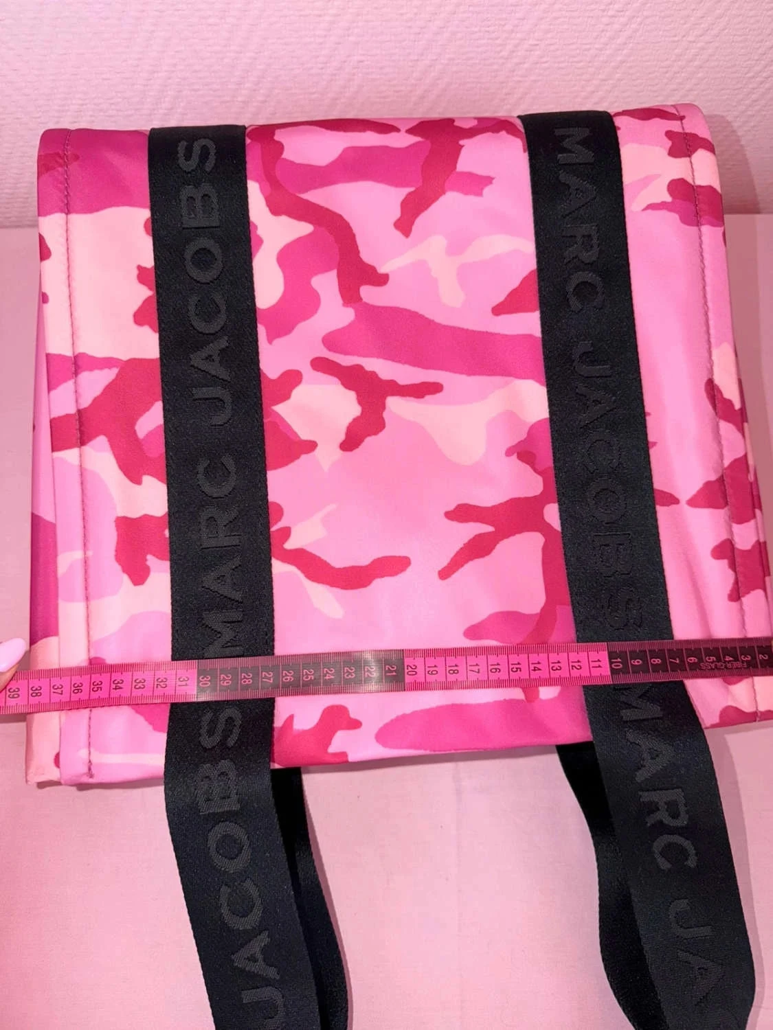 Large Marc Jacobs camo rose and black tote bag – photo 18
